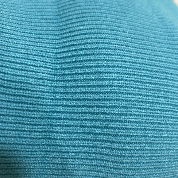 LILLISURY WOMENS RIBBED TURTLENECK SWEATER BABYBLUE Sz MD NEW - Picture 12 of 12